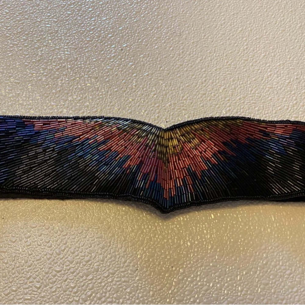 Regale sequined vintage belt